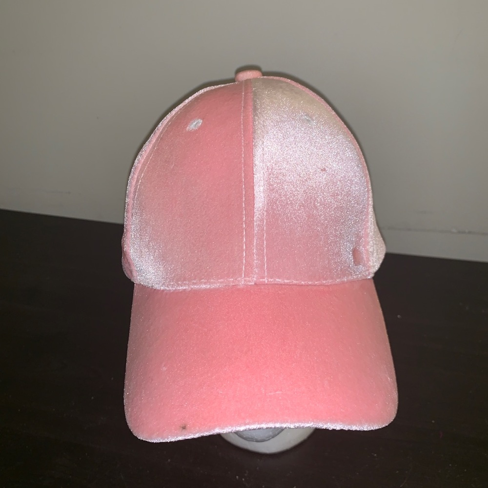 Pink Velvet Hat